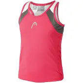 Head Racket Club 22 Sleeveless T-shirt Rose 152 cm Filles