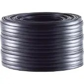 S-Impuls S/CONN maximum connectivity Câble téléphonique 6 fils, plat, noir, 50,0m