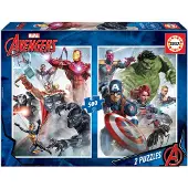 Marvel Puzzle 2 Puzzles - Marvel Avengers - 500 à 999 pièces