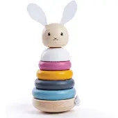 Bigjigs Baby Wooden Motorized Deployable Rabbit Tower (tour à lapin motorisée déployable)