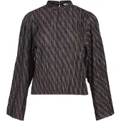 Object Chemisier 'Lux' anthracite / noir