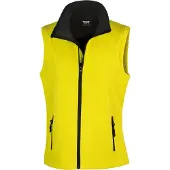 Result Gilet sans manches softshell femme Violet / Noir XS