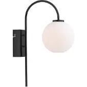 Herstal - Ballon Applique Murale Black