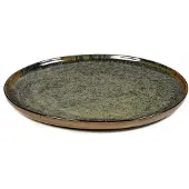 Serax Assiette à Petit Déjeuner Serax Surface Tableware By Sergio Herman Indi Grey M 24 x 24 x 1,5 cm