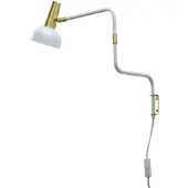 Co Bankeryd Ray Applique murale Warm white & brass(White textile)