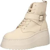 Steve madden Bottines à lacets 'Pinaco' blanc cassé