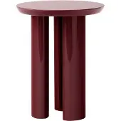 &tradition Tung JA3 Table d'appoint Burgundy Red