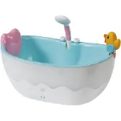 Baby Born Zapf Baby Born Interactive Bathtub With Shower For 43 And S 832691 Doll Clair Enfants