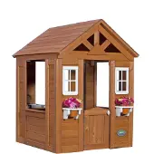 Backyard Discovery Maisonnette En Bois Maison De Jeux Pour L'extérieur Maisonnette / Cabane De Jeu Avec Cuisine - Backyard Discovery Timberlake