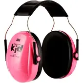 Peltor kid capsule protection auditive H510, rose néon /