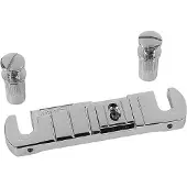 Wilkinson B-GTB-N chevalet pour guitare avec inserts - nickel