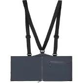 Norrøna - Plastron pare-neige - Accessories Flex1 Mountaineering Zip-In Bib M Ebony - Taille XL - Navy