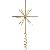 Ferm Living Christmas Tree Top Étoile Brass