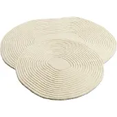 Bolia Zen Tapis Façonné 140 x 145 cm | Creme