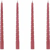Riverdale Bougies de Dîner Riverdale Rose Vieux Rose (Lot de 4)