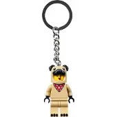 LEGO Minifigures Porte-clés homme bouledogue 854158