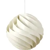 Gubi Suspension , Turbo, dimmable, Blanc, Salon / séjour, Aluminium, Design