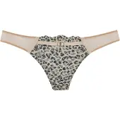 LASCANA String beige / noir