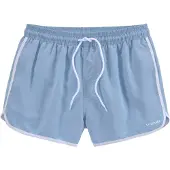 Chiemsee Shorts de bain opal / blanc