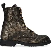 Develab 42146 Bottines À Lacets En Bronze Fille | Pointure 29