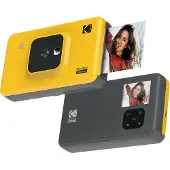 Kodak Mini Shot Combo 2 jaune, 53,4 x 86,5 mm, CMOS, jaune, filtre, cadre, technologie Pass Photo Print, 10,2 MP