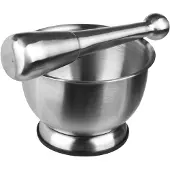 5 Five Mortier Et Pilon En Inox 12 Cm