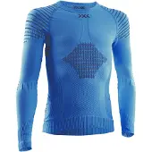 X-Bionic Invent 4.0 Long Sleeve Base Layer Bleu 10-11 Years Enfants
