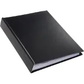 Rillstab Dossier de présentation A4 100 pochettes Noir