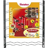 Metaltex Casier à bouteilles CHIANTI Epotherm noir 30 boute