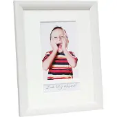 Deknudt Cadre photo aspect peint en blanc avec zone de texte (avec texte néerlandais) 10x15 S54SF1