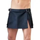 Svenjoyment Underwear Hommes, Jupe, Jupe pour homme, Noir, (M, S)