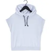 10DAYS Sweat à capuche surdimensionné sans manches en coton biologique
