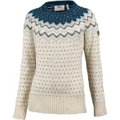 Fjällräven Övik Knit Sweater Vert L Femme