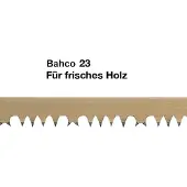 Bahco Lame de scie à bûches denture américaine 607mm pour bois vert - 23-24