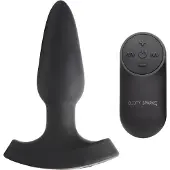 Booty Sparks Laser Series Heart Plug Anal Télécommandé Petit - Noir