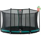 Berg Trampoline BERG InGround Favorit avec filet Comfort 380 cm Gris