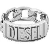 Diesel Bague argent