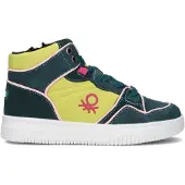 Benetton Rod Mx Baskets Montantes Vert Fille | Pointure 34