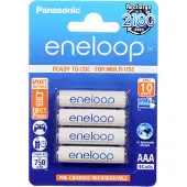 Eneloop Micro Batterie BK-4MCCE/4BE Ni-MH 1,2V / 800mAh 4er Blister