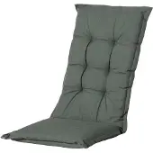 Madison Coussin de Chaise Extérieure Madison Outdoor Oxford Green (Dossier Haut) (123 x 50 x 4 cm)