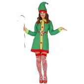 Guirma Elf Woman Costume Vert L