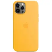Apple Coque en silicone MagSafe pour iPhone 12 Pro Max - Sunflower