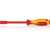 Knipex clé à douille SW 9,0mm six pans intérieur bruni manche isolant 2 composants - 98 03 09