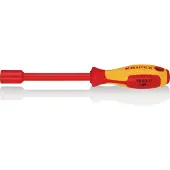 Knipex clé à douille SW 11,0mm six pans intérieur bruni poignée isolante 2 composants - 98 03 11