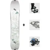 Jones Snowboards - Splitboard - Women's Solution Splitboard 2027 - Taille 149 cm - Blanc