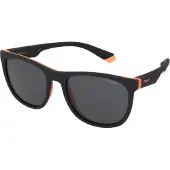 Polaroid Lunettes de Soleil PLD 8049/S JUNIOR 49/16/130 BLACK ORANGE/GREY gomme unisexe PLD 8049/S JUNIOR