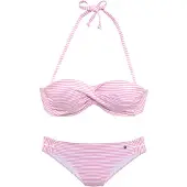 s.Oliver Bikini rose clair / blanc