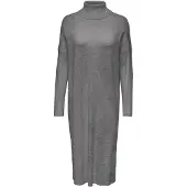ONLY Robes en maille 'LEVA' gris chiné