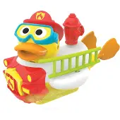 Yookidoo Jouet Pour le Bain - Jet Canard - Créer un pompier - - UneTaille - Jouet Pour Le Bain