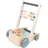 Janod Sweet Cocoon Cart With Abc Blocks Multicolore 12 Months-4 Years Enfants